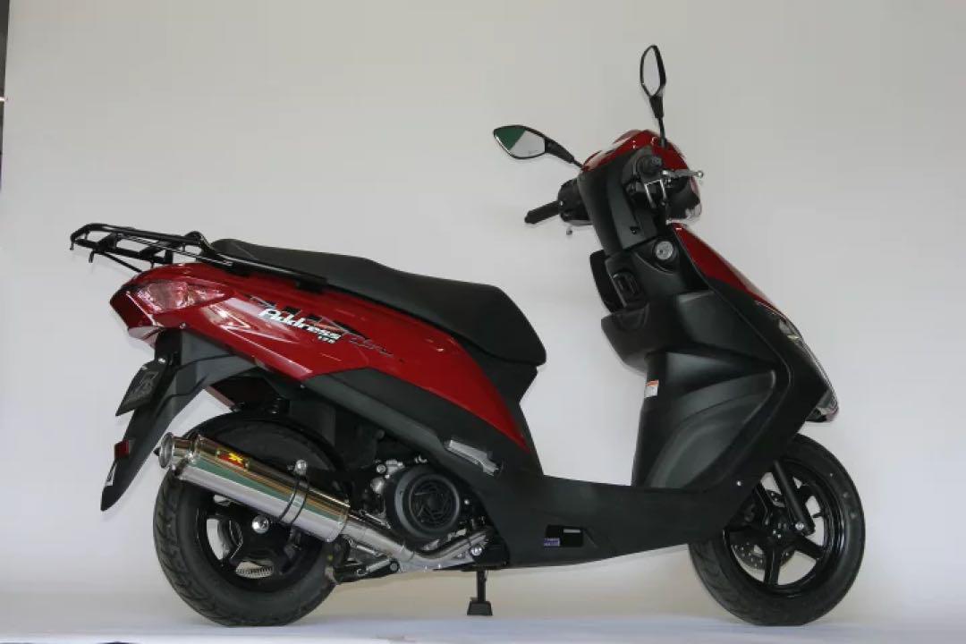 リアライズ アドレス125(DT11A)22Racing SUSマフラー