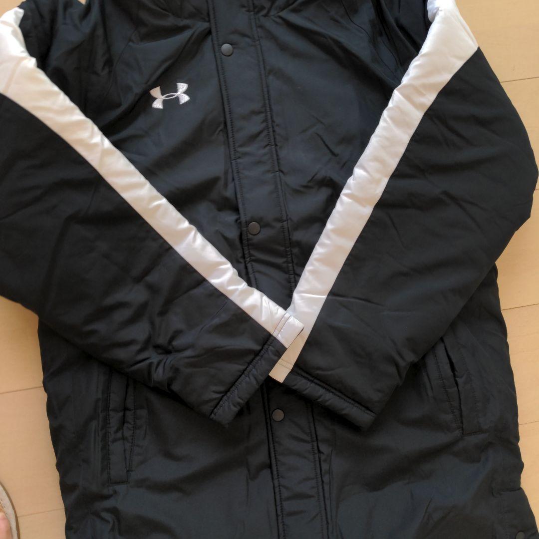 Under Armour ベンチコート 黒 フード付き　ユニセックスM