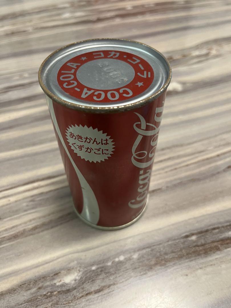 コカコーラ　レトロ　空き缶