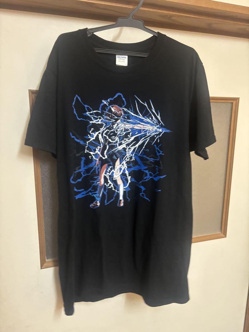 00s とある科学の超電磁砲 御坂美琴 グラフィック アニメTシャツ　激レア 激レア とある科学の超電磁砲 御坂美琴 グラフィック アニメT