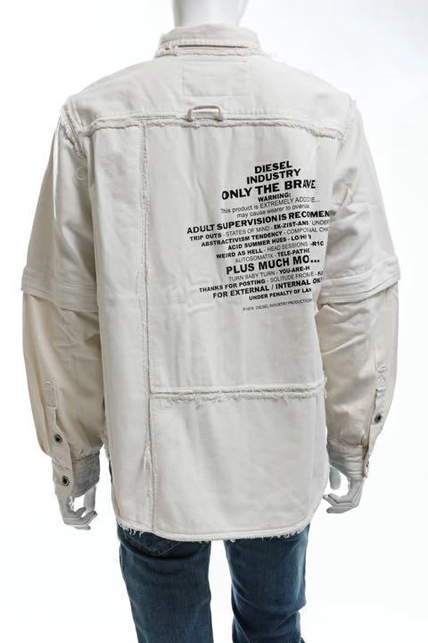 値段交渉可能。DISEL デニムジャケットD-KURTIS CAMICIA
