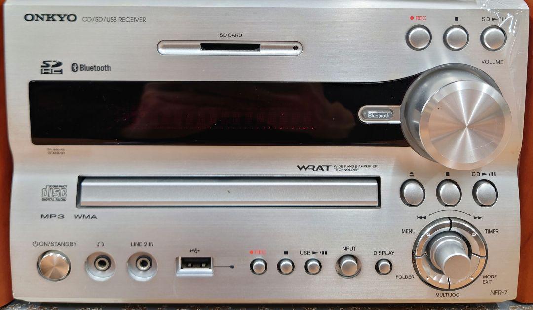 ★☆【リモコン・ラジオアンテナ付】ONKYO NFR-7 コンポ ★☆【リモコン・ラジオアンテナ付】ONKYO NFR-7 コンポ