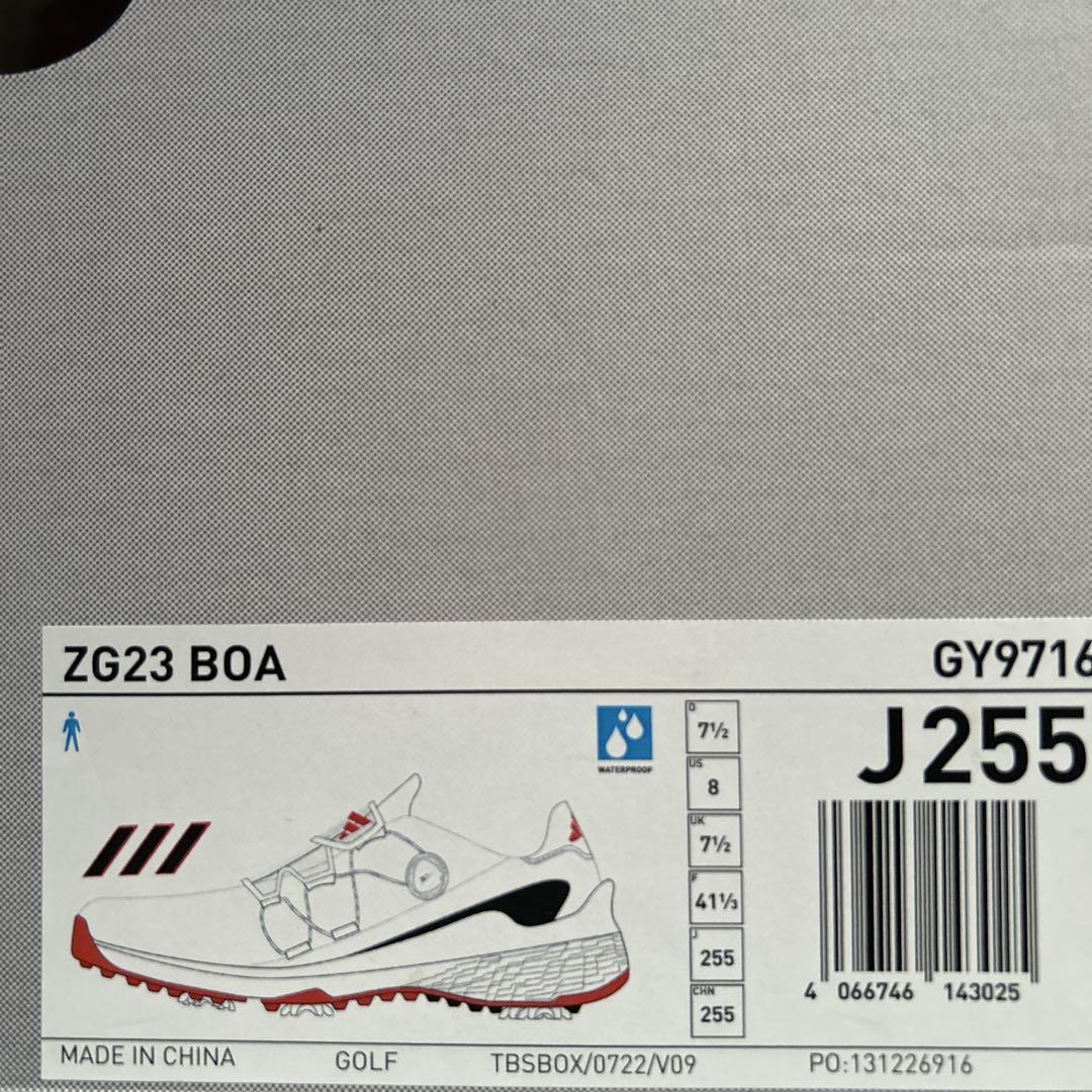 新品 アディダス ゴルフシューズ ゼッドジー23 ボア ADIDAS】 アディダス ZG23 BOA ゼッドジー23 ボア GY9713 FTWWH