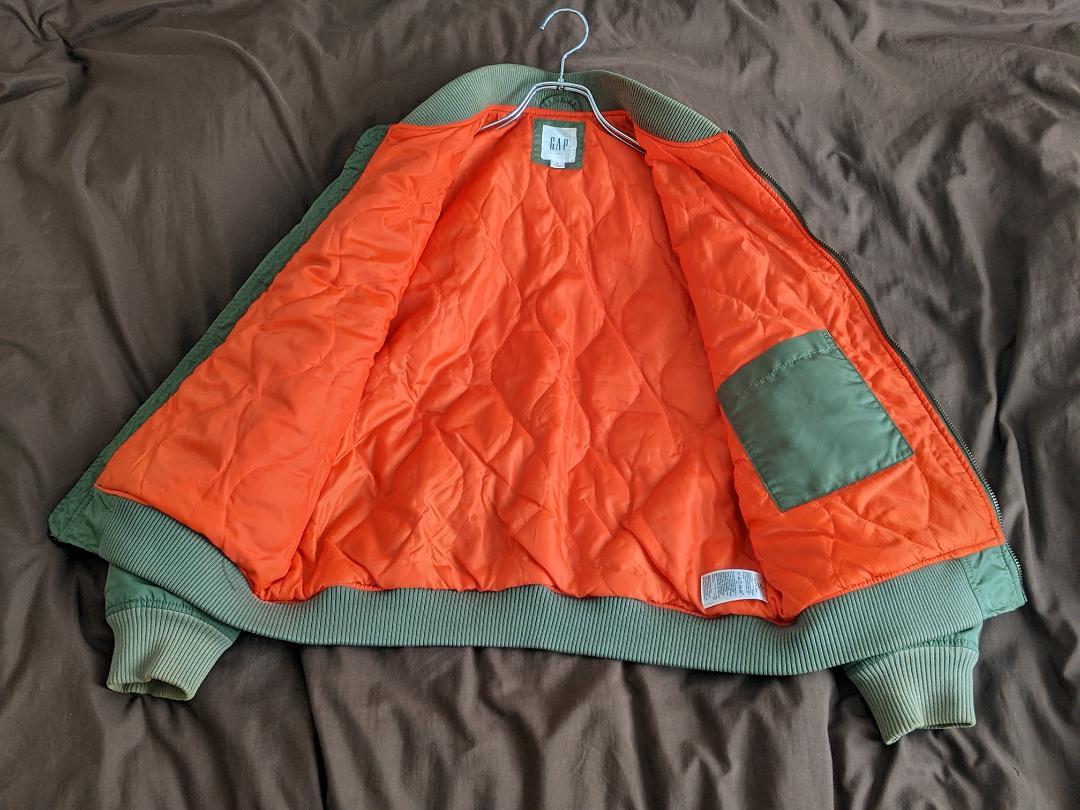 OLD GAP MA-1 フライトジャケット オールドギャップ ハルキの古着 M