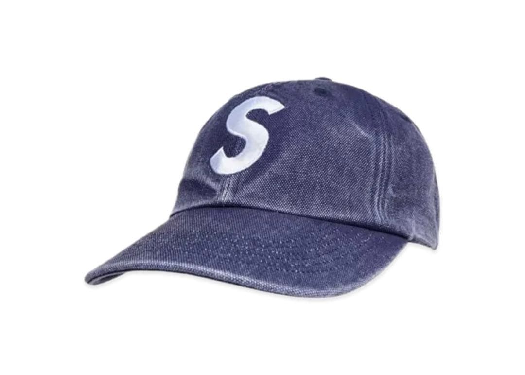 Supreme Pigment S Logo 6-Panel Navy