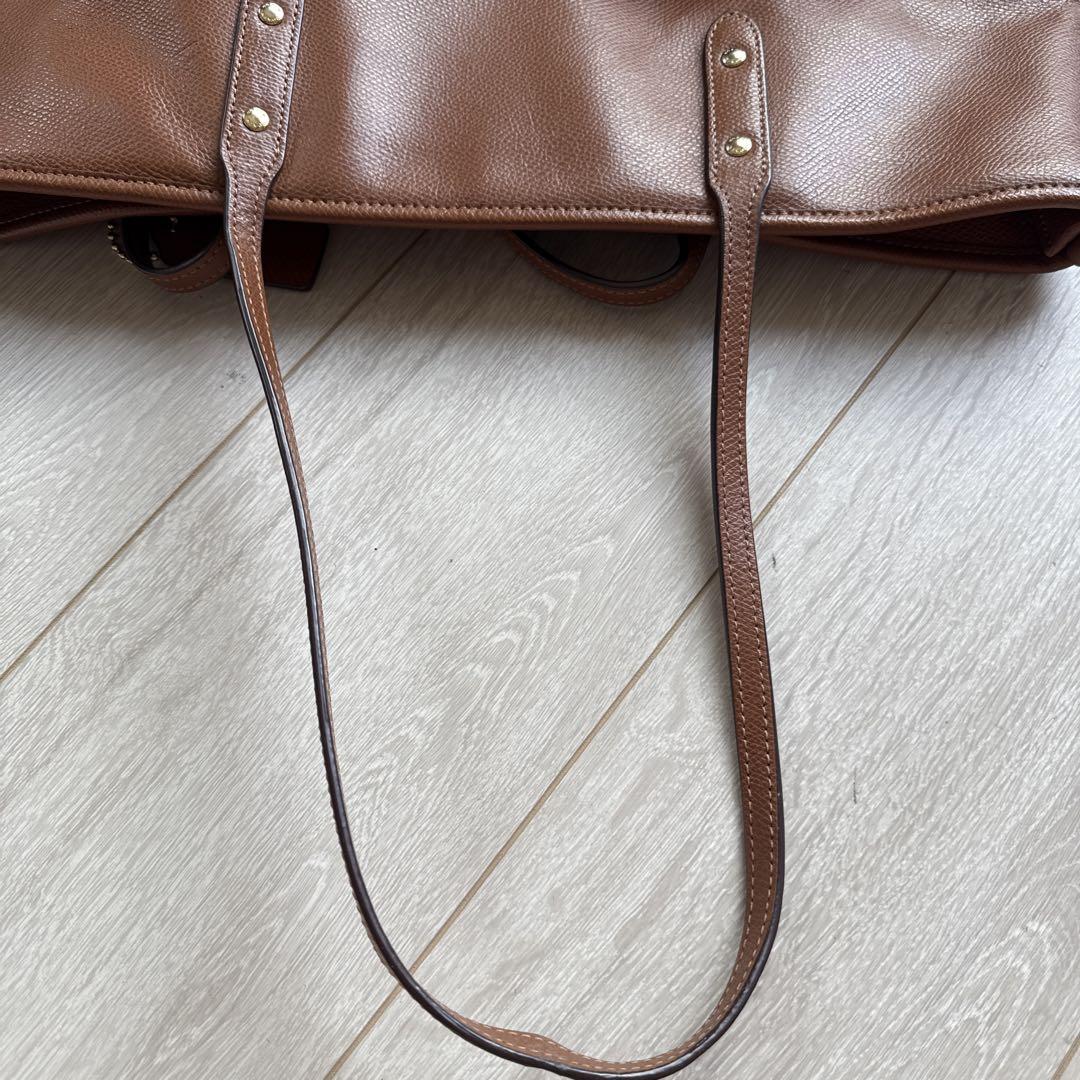 コーチ 109 COACH レザートートバッグ F36875 ブラウン A4