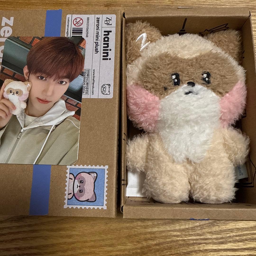 zeroni ハニニ hanini ぬいぐるみ トレカ付き - メルカリ