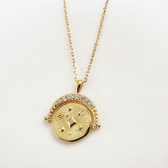 コーティン 新品 ペンダント コイン 華奢 結婚式 eoNBr-m93070989230 送料無料 ネックレス 14金 ゴールド されていま