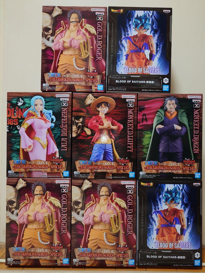 新品未開封　ワンピース・ドラゴンボール　プライズフィギュア　　36体 ドラゴンボール超』“身勝手の極意”を極めた悟空や『ワンピース