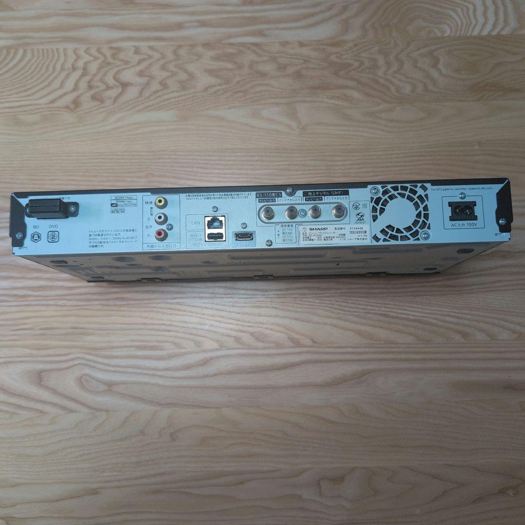 AQUOS ブルーレイプレーヤー　BD-W1800