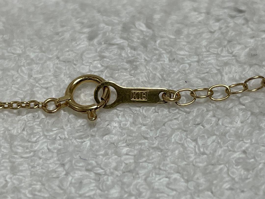 【美品】田崎真珠 タサキ ネックレス K18 パール 約6mm 約5.48g
