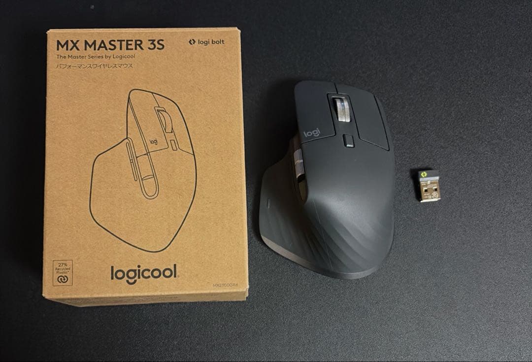 Logicool mx master 3s ワイヤレスマウス