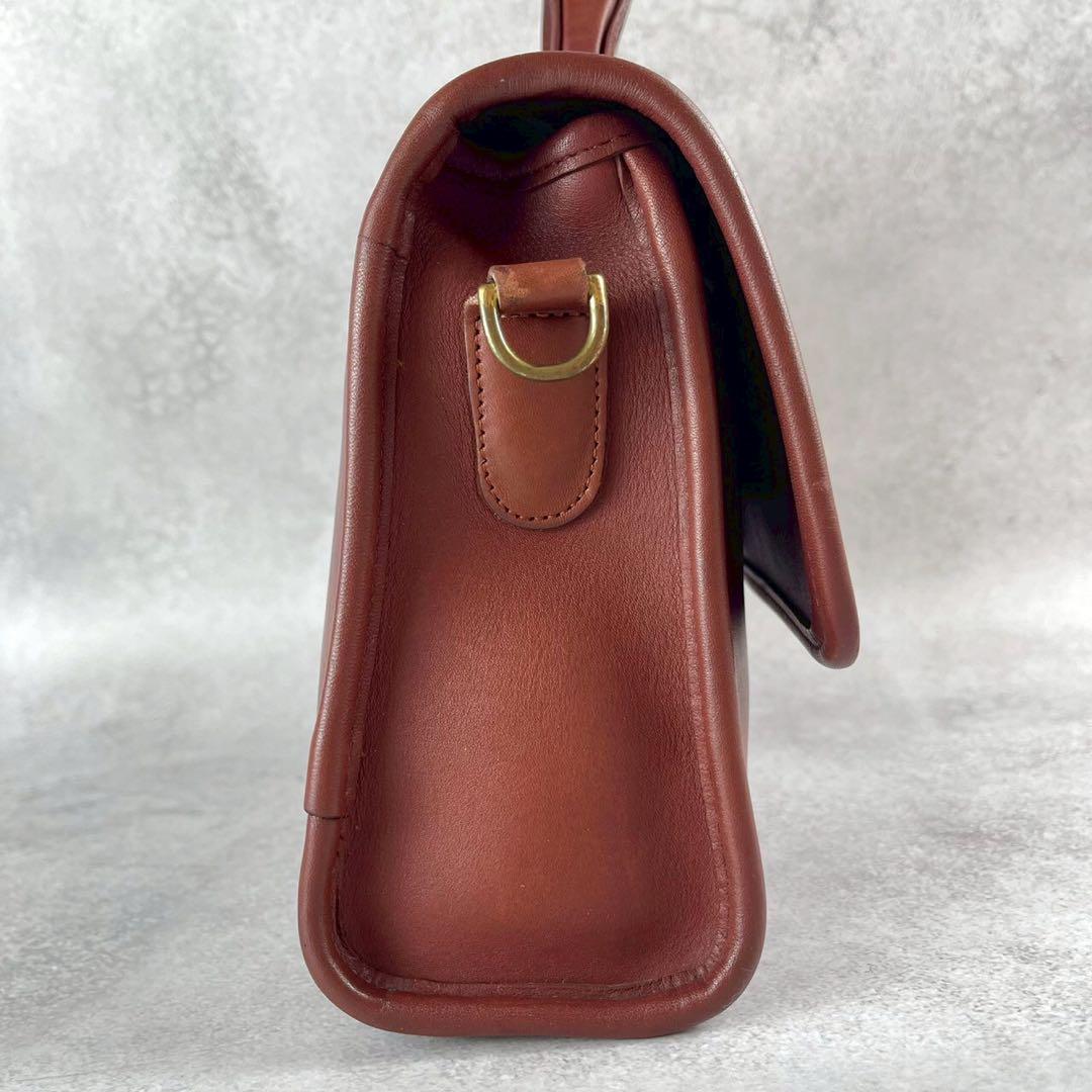 COACH　籠バッグ　マルチカラー　ターンロック　ゴールドチャーム　19361 良品】COACH 籠バッグ マルチカラー ターンロック ゴールド - バッグ
