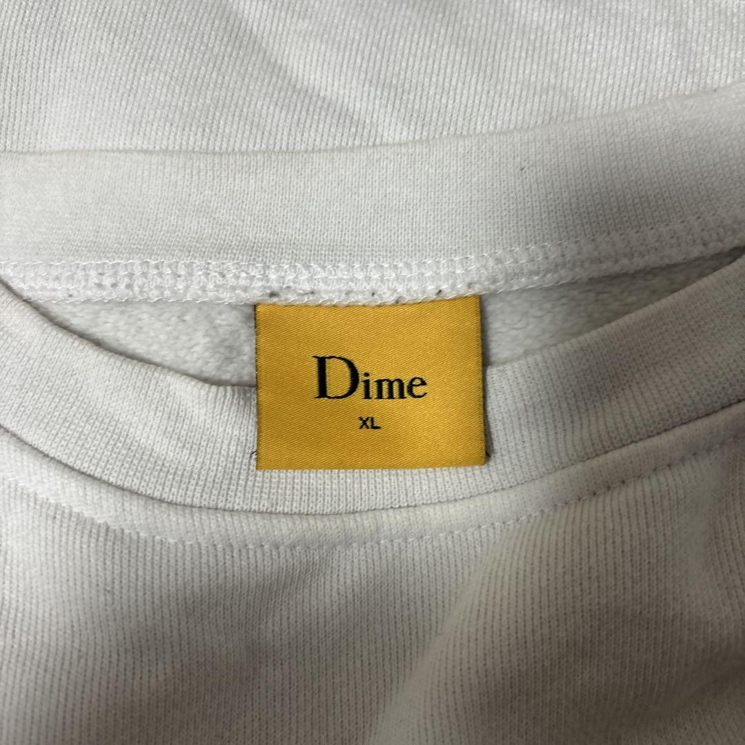 Dime ホワイト スウェット