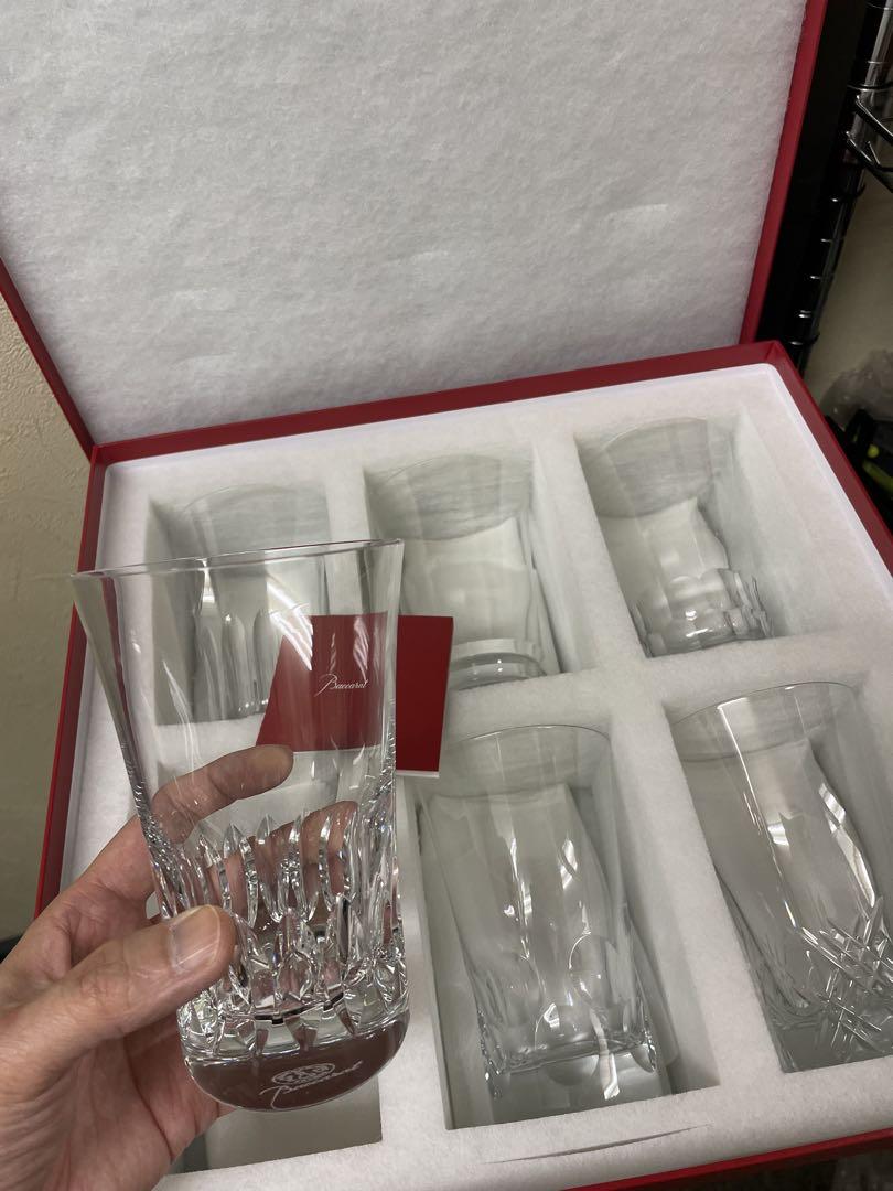 Baccarat カットグラス 6個セット