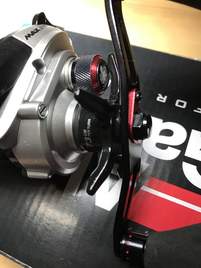 AbuGarcia MAX DLC H-Lカウンター付左巻きリール