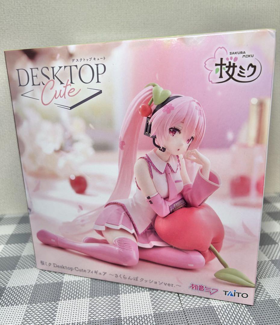 桜ミク Desktop Cute さくらんぼクッションver. フィギュア 桜ミク Desktop Cute さくらんぼクッションver. フィギュア
