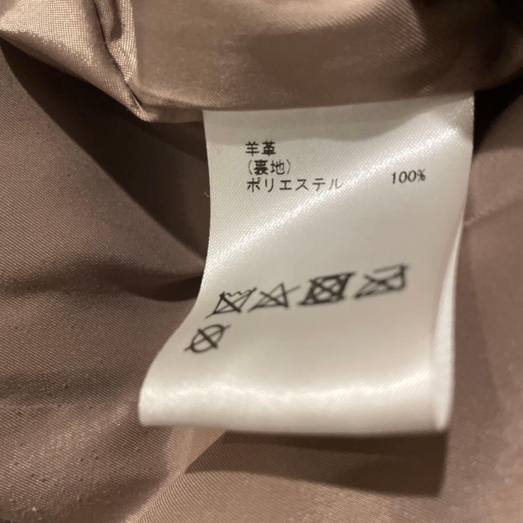 便利そうな GRACE CONTINENTAL ラムライダースジャケットS GRACE CONTINENTAL 温湿度のある