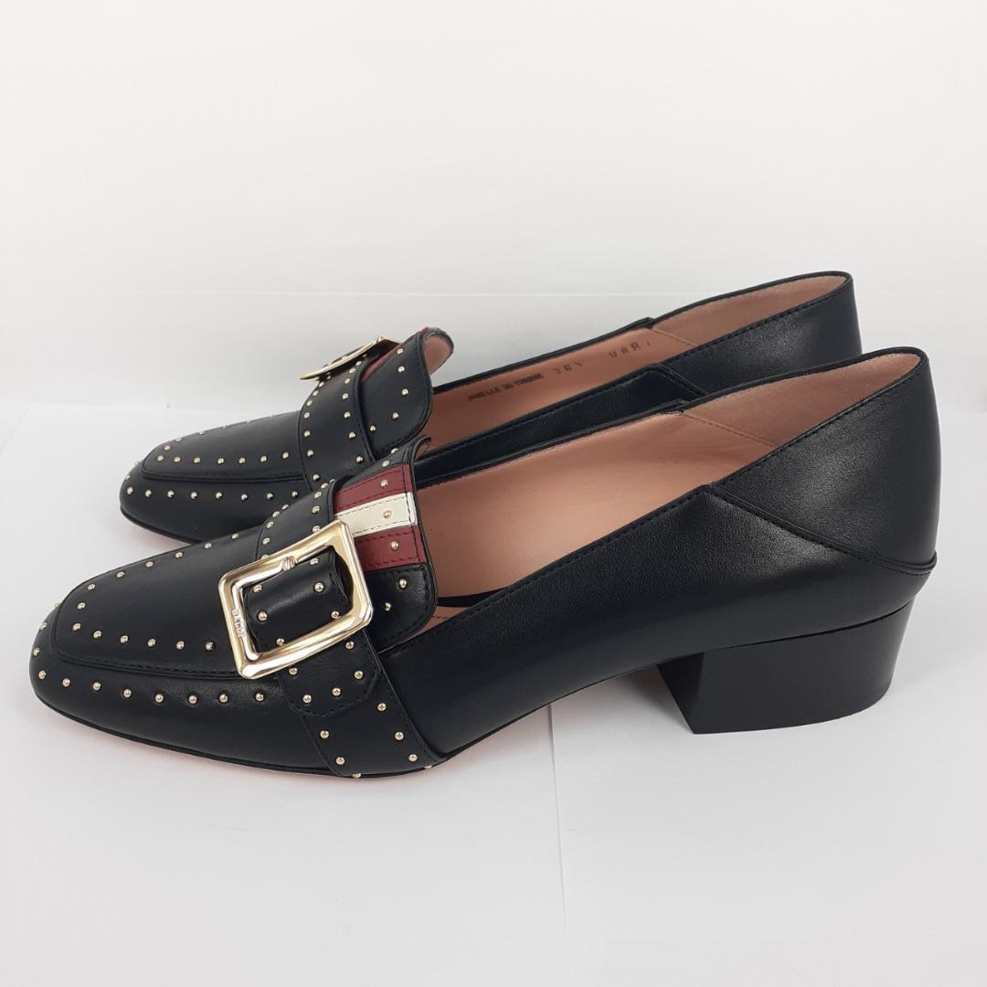 在庫大人気 新品 BALLY バリー パンプス JANELLE 30 ブラック 38.5 fQbah-m93082810356 最安値即納