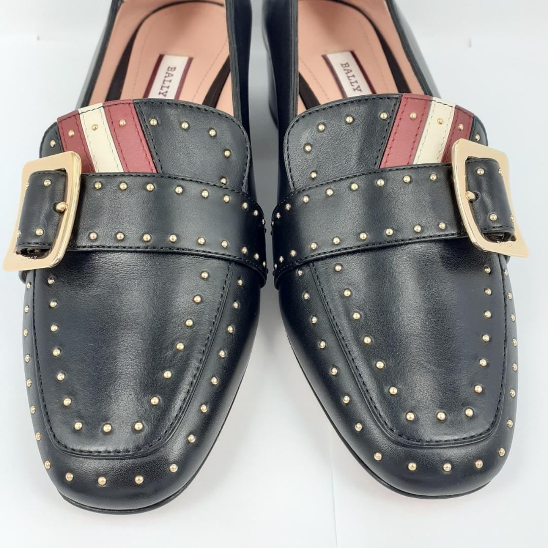 在庫大人気 新品 BALLY バリー パンプス JANELLE 30 ブラック 38.5 fQbah-m93082810356 最安値即納