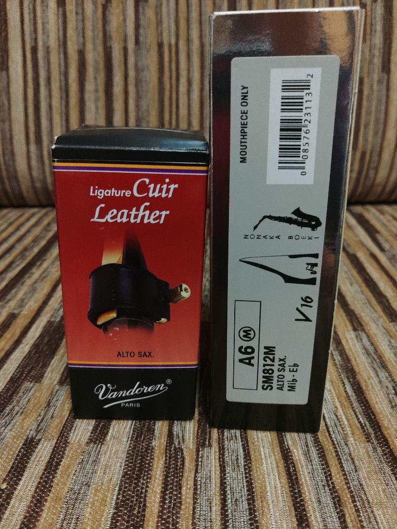 【超美品】Vandoren A6 V16 アルトサックスマウスピース セット