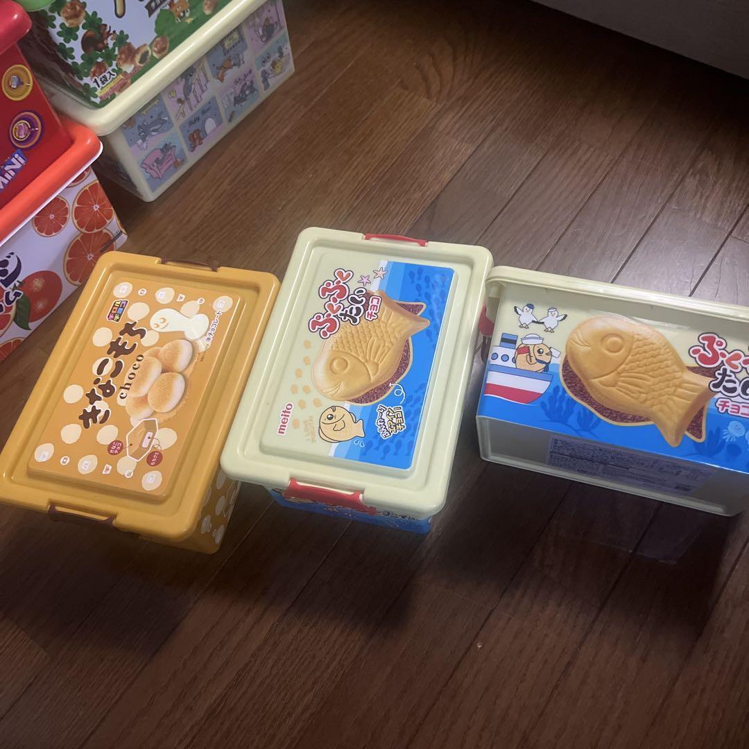 早い者勝ち‼️コンテナボックス 収納ケース お菓子空き箱 おもちゃ入れ11点