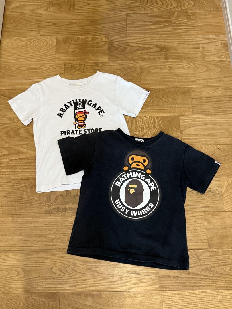 A・BATHING APE APE エイプ BAPE KIDS Tシャツ 120