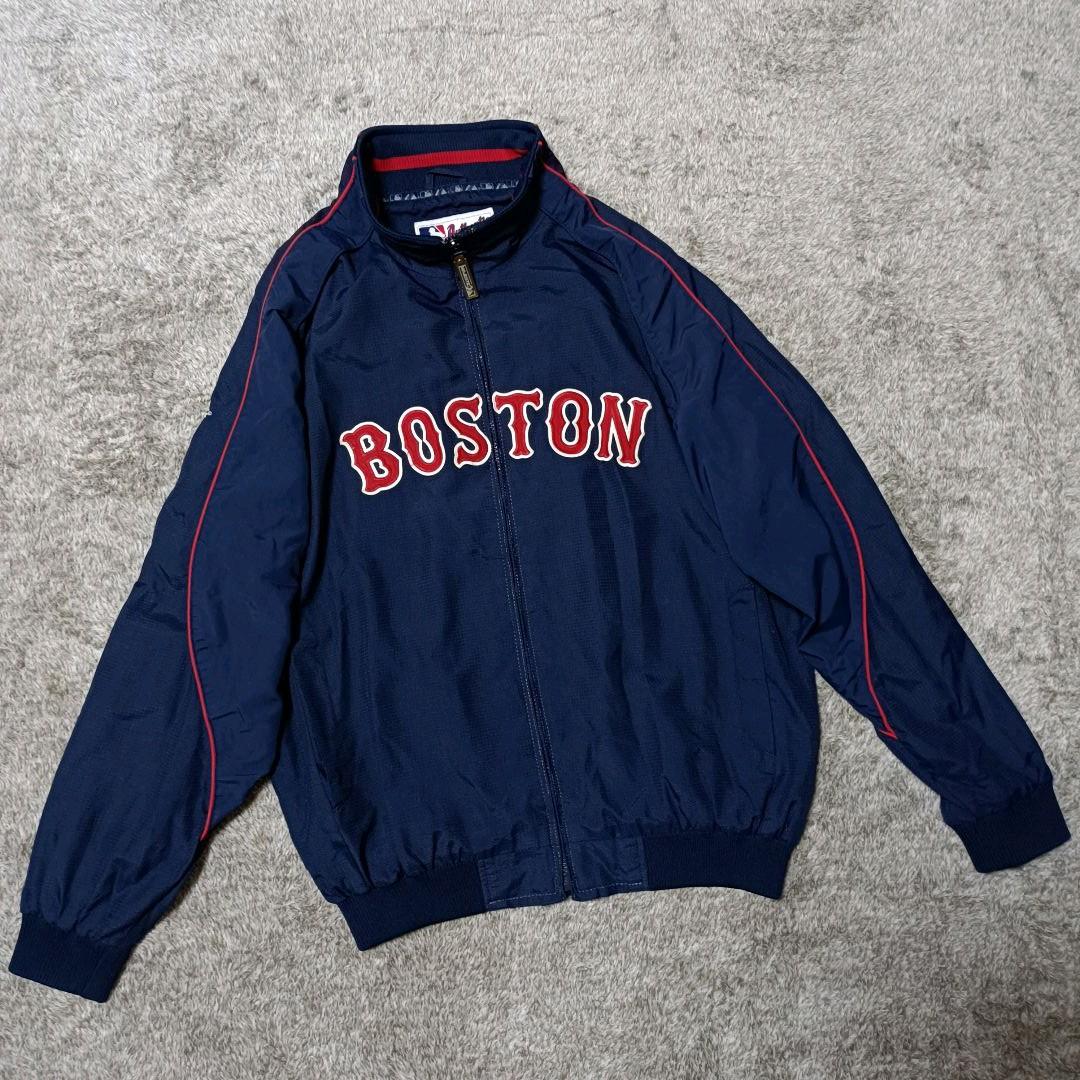 Majestic Boston RED SOX スタジャン レッドソックス XL www