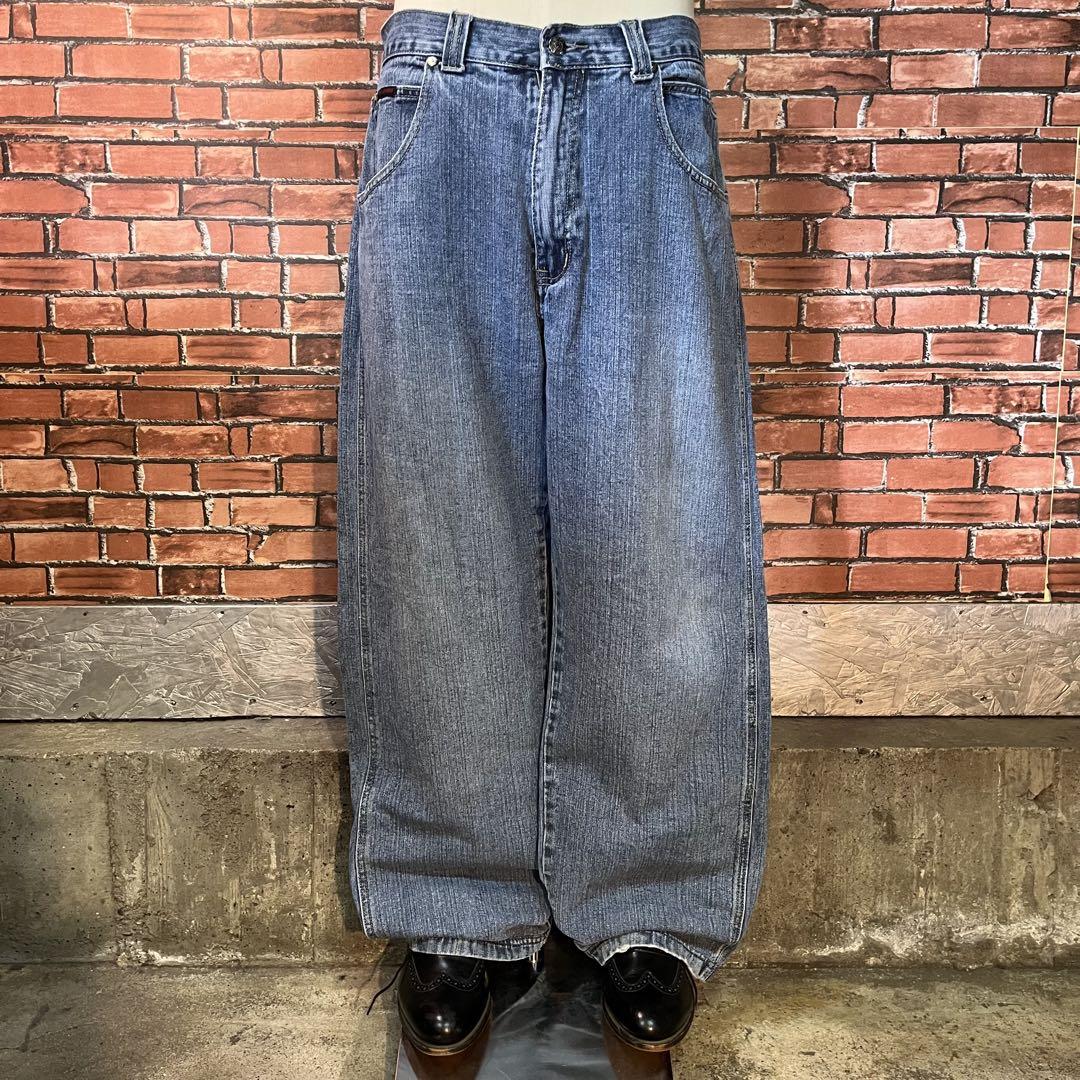 USA古着 MODA jeans デニムパンツ ワイド baggy B系 極太