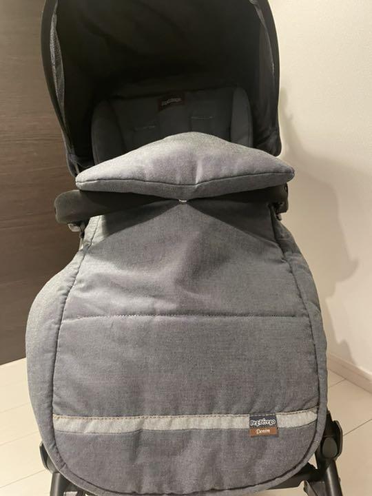 安い爆買い Peg-Perego ブルーデニム 展示未使用品 jtThc-m93087294987 ベビーカーSi 特価高品質