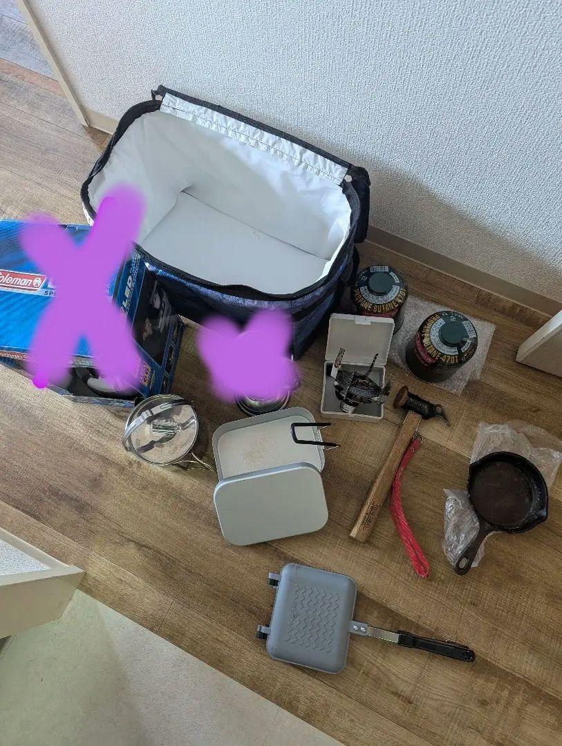 キャンプ用品一式