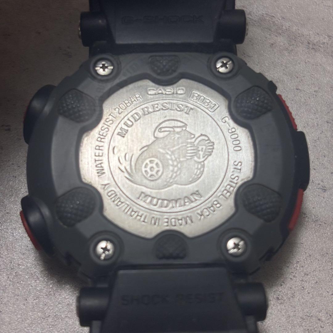 CASIO G-SHOCK G-9000マッドマン 動作品