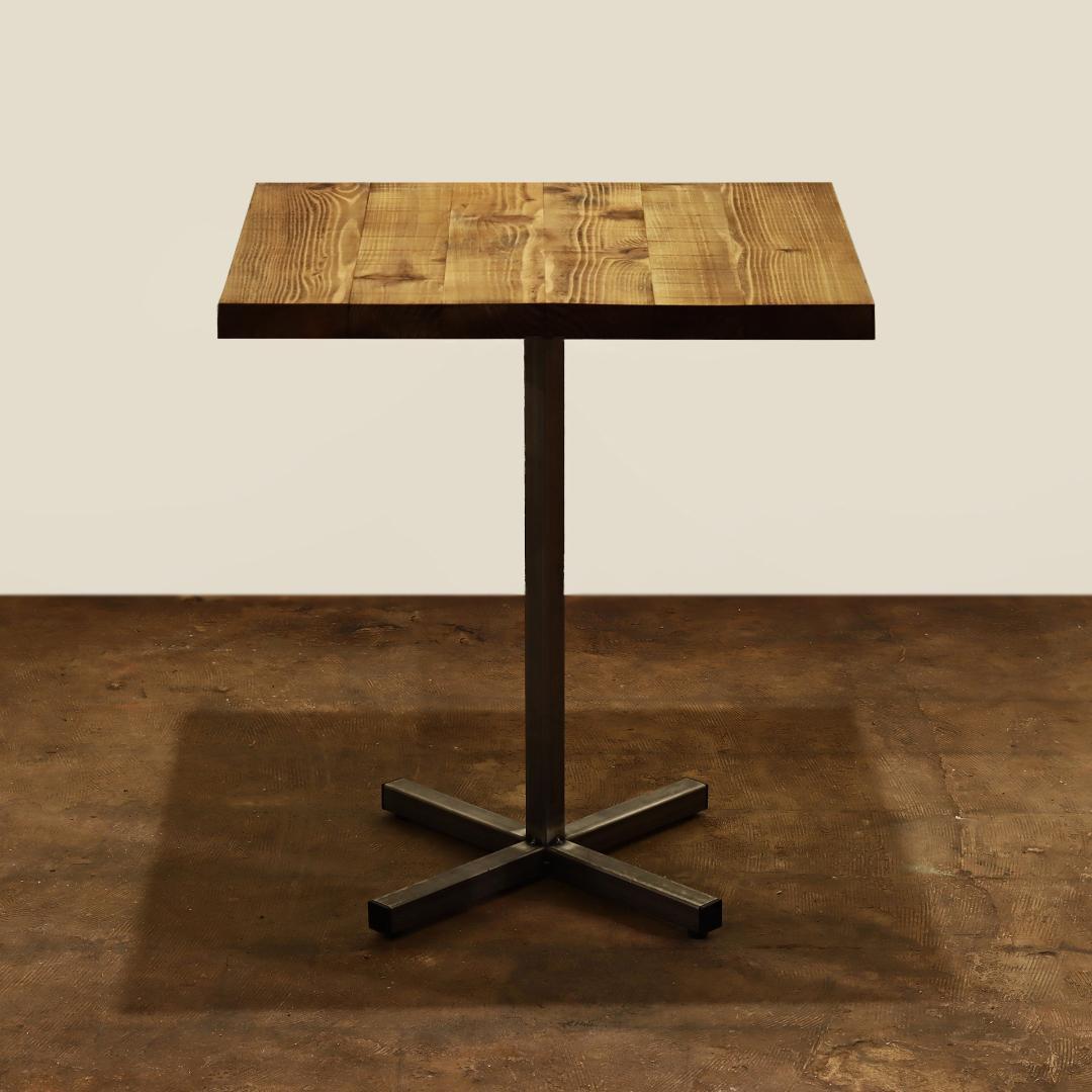 【絶品】 ヴィンテージ｜足場板｜カフェテーブル｜サイドテーブル｜ライト ダイニングテーブル