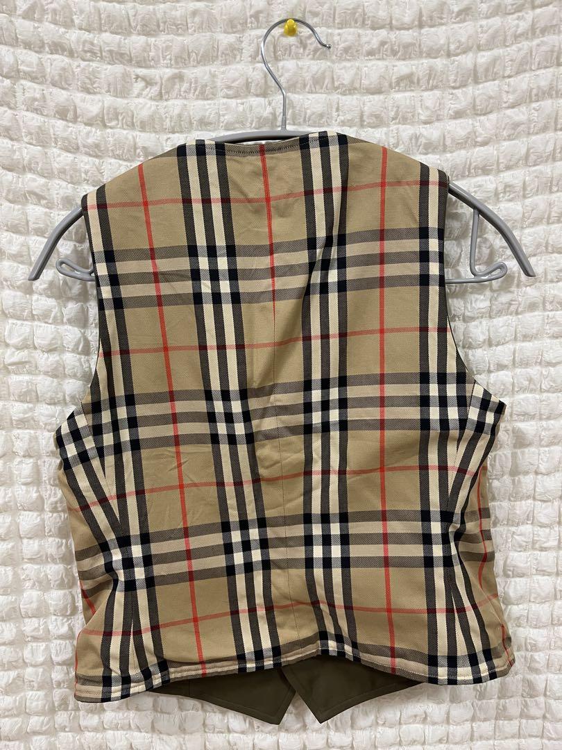 【美品❣️】Burberrys リバーシブル ベスト ノバチェック　9AB2