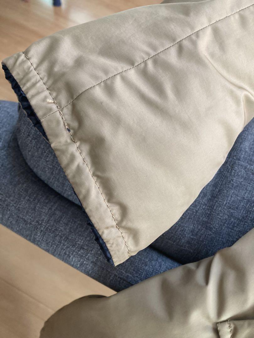 BURBERRY BLUE LABEL リバーシブル ダウンジャケット 38