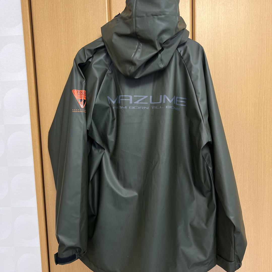MAZUME ROUGH WATER レインスーツ ダークグリーン