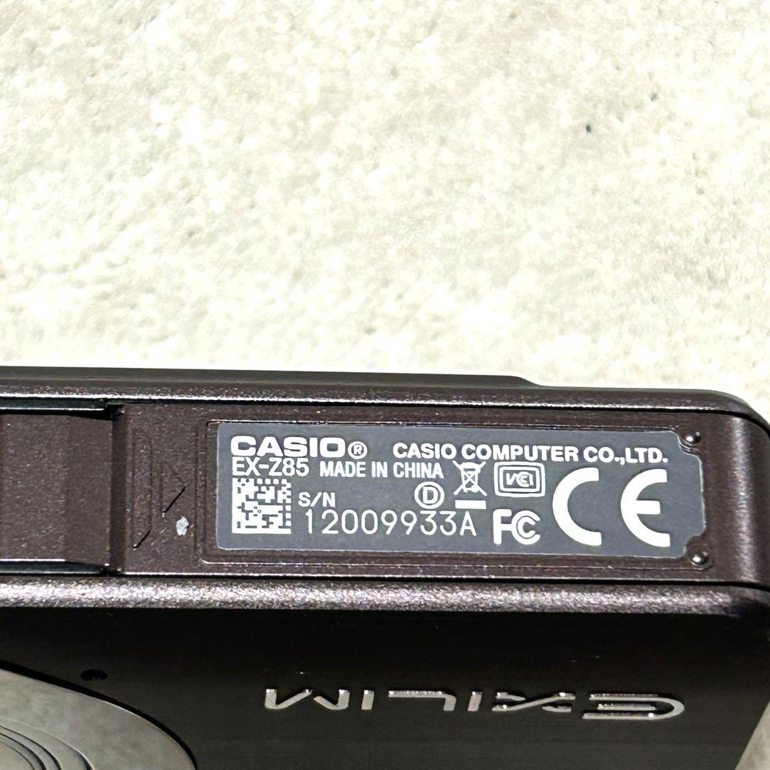 極美品 動作確認済 カシオ EXILIM zoom EX-Z85 デジタルカメラ