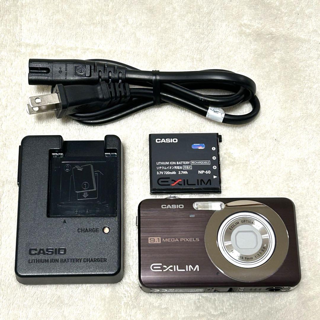 極美品 動作確認済 カシオ EXILIM zoom EX-Z85 デジタルカメラ