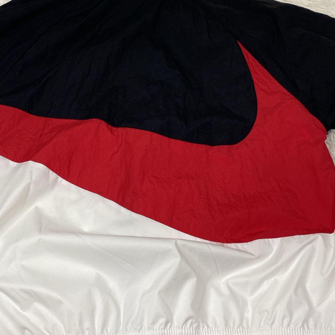 美品 NIKE ナイキ ナイロンジャケット ウインドブレーカー ビッグロゴ S