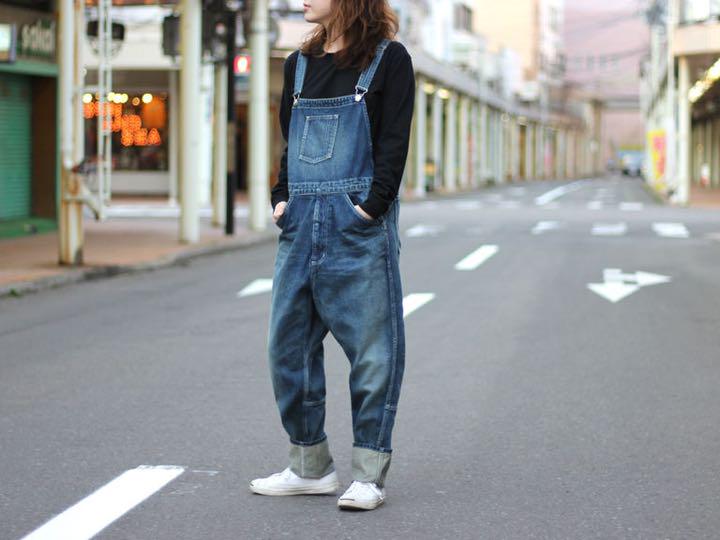 MAISON EUREKA◾️11.5OZデニムサルエルサロペット 一回使用