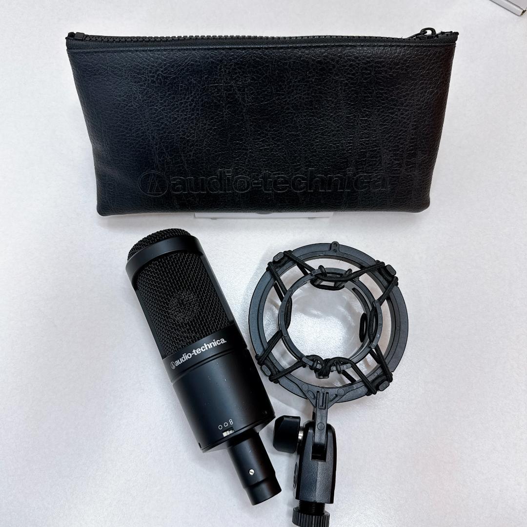 audio-technica コンデンサーマイク 収納ケース付き 美品】オーディオテクニカ AT2050 コンデンサーマイク 収納
