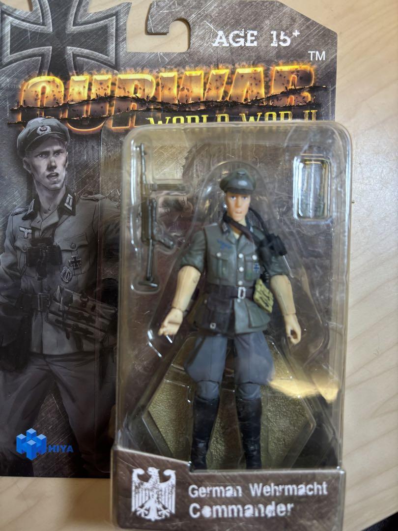 JOYTOY HIYA ミリタリー WWII ドイツ 兵士 指揮官 1/18
