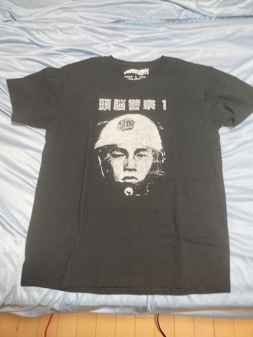 売り切り☆頭脳警察 1 Tシャツ Lサイズ ブラック - メルカリ