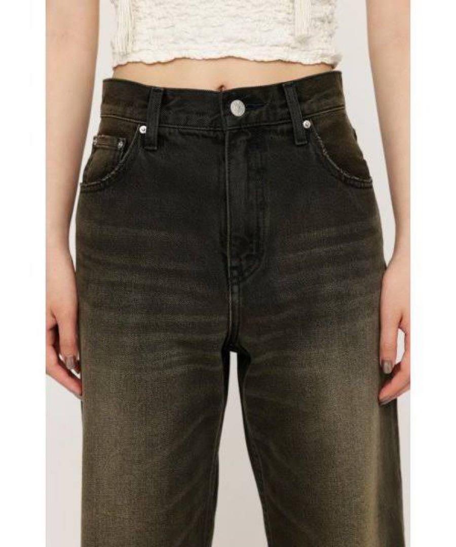 EZRA EB-STRAIGHT PT-E SLY デニム スライ SLY EZRA EB－STRAIGHT PT－E （BLK） - ファッション