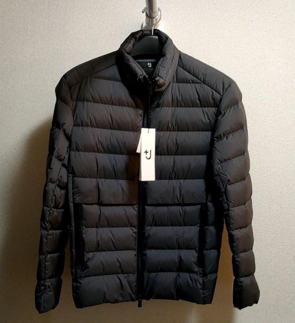 ユニクロ +J UNIQLO ライトダウンジャケット S グレー