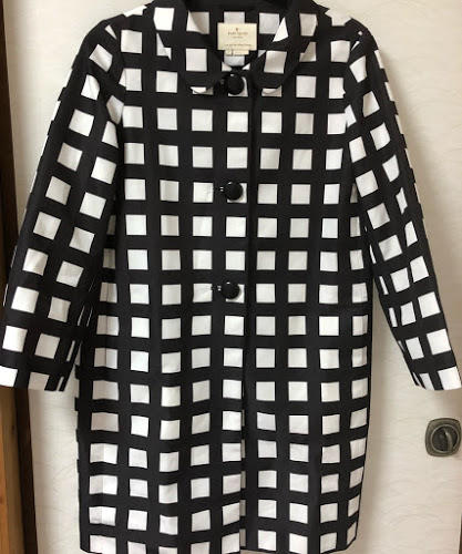 値下げ中！ kate spade  チェック コート