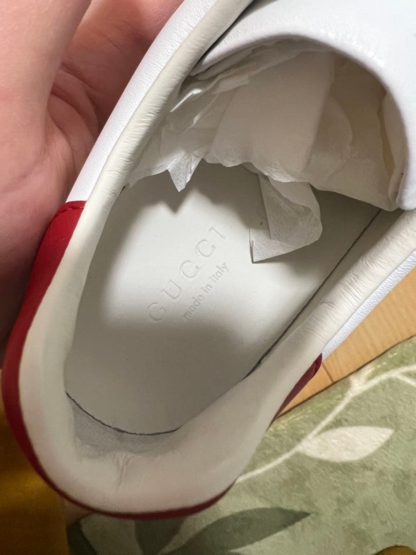 新品未使用！GUCCI 子供　kids キッズ　シューズ　children 33