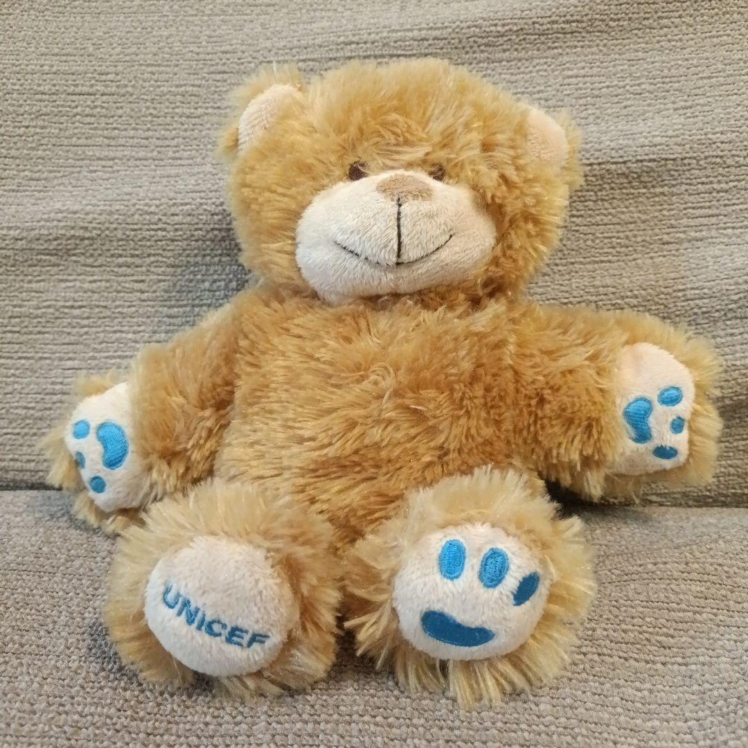 ユニセフ UNICEF くま ぬいぐるみ パペット テディベア ユニセフ UNICEF くま ぬいぐるみ パペット テディベア - メルカリ