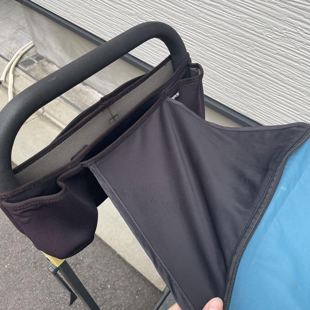 joovyジュービー カブースウルトラライト 二人乗りベビーカー　レインカバー