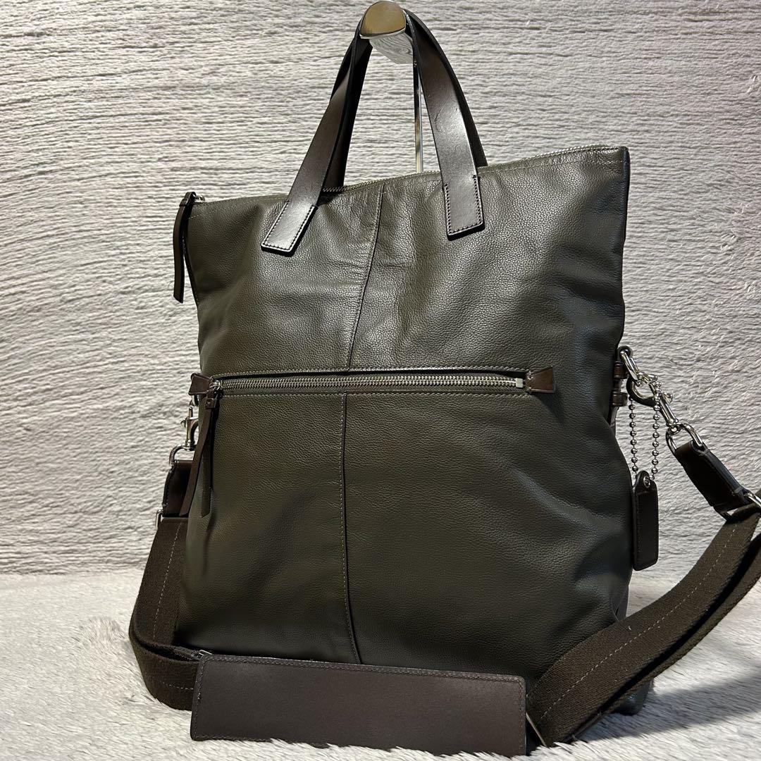 COACH コーチ トンプソン クロスボディ 70493 レザートート